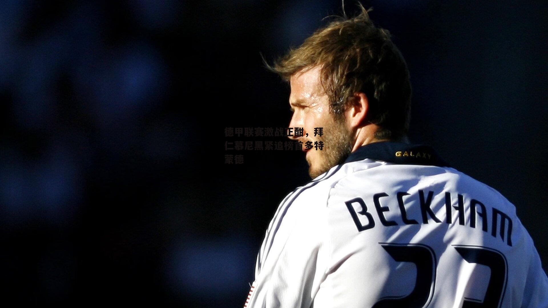 德甲联赛激战正酣，拜仁慕尼黑紧追榜首多特蒙德